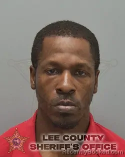 Mugshot of Jernard Allen Franks booked in Lee County, Florida on September 13, 2026