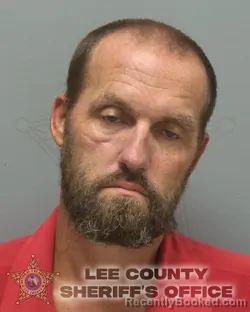 Mugshot of Randall David Weimer booked in Lee County, Florida on September 13, 2026