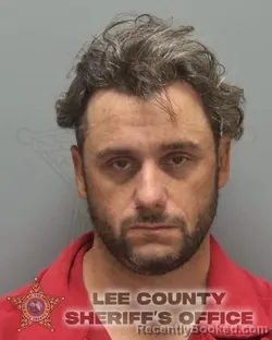 Mugshot of Caleb James Carson booked in Lee County, Florida on September 13, 2026