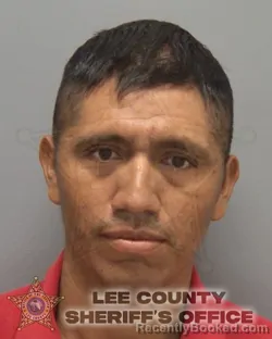 Mugshot of Miguel Sarat Ordonez booked in Lee County, Florida on September 13, 2026