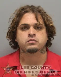 Mugshot of Roberto Jr Torres booked in Lee County, Florida on September 13, 2026