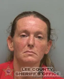 Mugshot of Vanessa Marie White booked in Lee County, Florida on September 13, 2026