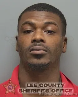 Mugshot of Cedric Dewayne Thomas booked in Lee County, Florida on September 13, 2026