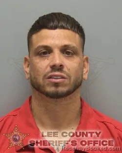 Mugshot of Jesus Carlos Melendez booked in Lee County, Florida on September 14, 2026