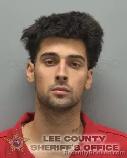 Mugshot of Armando Jr Arguelles booked in Lee County, Florida on September 14, 2026