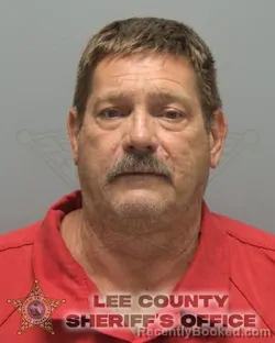 Mugshot of Craig Wesley Searl booked in Lee County, Florida on September 14, 2026