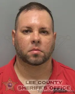 Mugshot of Yasmany Valdes Martinez booked in Lee County, Florida on September 14, 2026