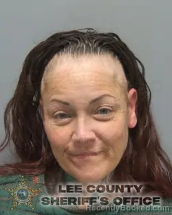 Mugshot of Laura Stephanie Rosado booked in Lee County, Florida on September 15, 2026
