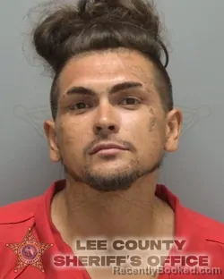 Mugshot of Andrew Blake Childers booked in Lee County, Florida on September 15, 2026