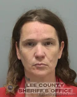 Mugshot of Tiffany Leann Bates booked in Lee County, Florida on September 15, 2026