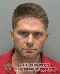 Mugshot of Daniel Scott Klick booked in Lee County, Florida on September 15, 2026