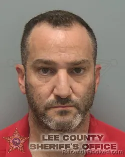 Mugshot of Jose Antonio Bakhos Mokel booked in Lee County, Florida on September 15, 2026