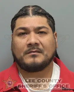 Mugshot of Juan Carlos Ponce booked in Lee County, Florida on September 15, 2026