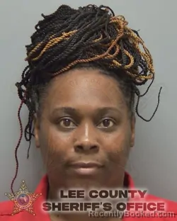 Mugshot of Chante Eva Grace Koonce booked in Lee County, Florida on September 16, 2026