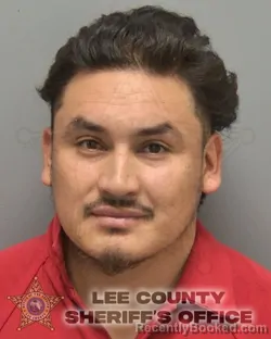 Mugshot of Andres Rosalin Ramirez Ramirez booked in Lee County, Florida on September 16, 2026