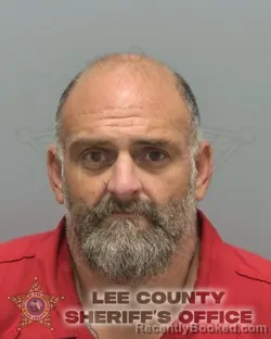 Mugshot of Joseph Champion booked in Lee County, Florida on September 16, 2026