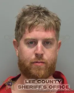 Mugshot of Zachary Thomas Wilhelm booked in Lee County, Florida on September 18, 2026