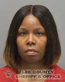 Mugshot of Frelisha Shantae Mitchell booked in Lee County, Florida on September 18, 2026