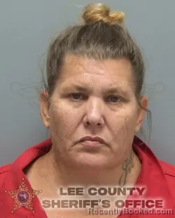 Mugshot of Amy Lynn Robinson booked in Lee County, Florida on September 18, 2026