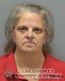 Mugshot of Christine Marie Sweet booked in Lee County, Florida on September 18, 2026