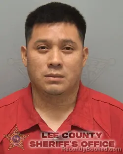 Mugshot of Antonio Isai Marroquin Ostuma booked in Lee County, Florida on September 18, 2026