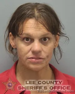 Mugshot of Danielle Lynne Dickey booked in Lee County, Florida on September 18, 2026