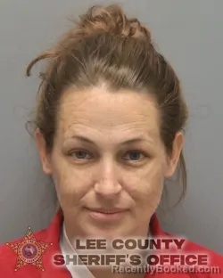 Mugshot of Nichole Elizabeth Carnes booked in Lee County, Florida on September 18, 2026