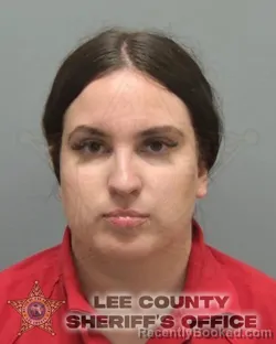 Mugshot of Cerina Marie Steiner booked in Lee County, Florida on September 20, 2026