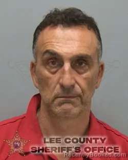 Mugshot of Radu Antoniu Popescu booked in Lee County, Florida on September 20, 2026