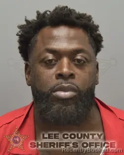Mugshot of Theodis Leon Harris booked in Lee County, Florida on September 20, 2026