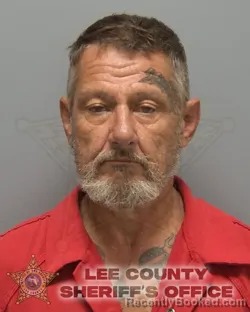Mugshot of William Frances Reynolds booked in Lee County, Florida on September 20, 2026