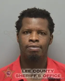 Mugshot of Devontay German booked in Lee County, Florida on September 22, 2026