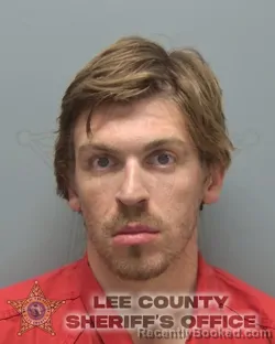 Mugshot of Cameron Broxton Sexton booked in Lee County, Florida on September 22, 2026
