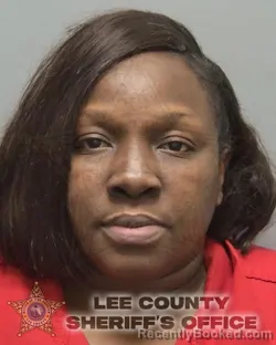 Mugshot of Toccoa Georgia Moreland booked in Lee County, Florida on September 22, 2026