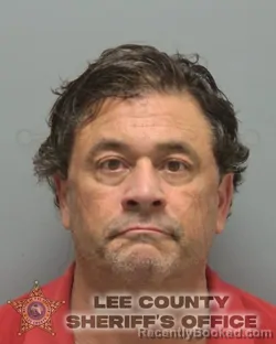 Mugshot of James Peter Morrissette booked in Lee County, Florida on September 22, 2026