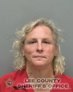 Mugshot of Pamela Alvarado booked in Lee County, Florida on September 22, 2026