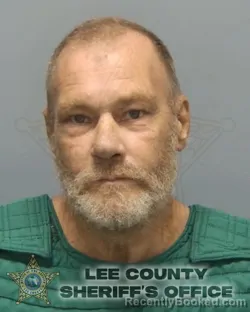 Mugshot of Douglas Lee Vernon Jaques booked in Lee County, Florida on September 24, 2026
