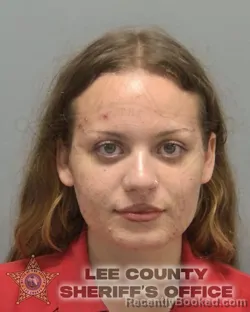 Mugshot of Sophia Jane Cullen booked in Lee County, Florida on September 24, 2026