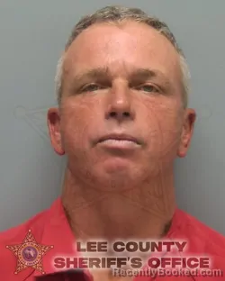 Mugshot of Jesse James Saylor booked in Lee County, Florida on September 24, 2026