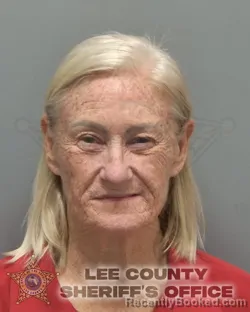 Mugshot of Sharon Lynn Fleming booked in Lee County, Florida on September 24, 2026