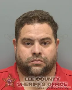 Mugshot of Erick Jack Rojas-Ramirez booked in Lee County, Florida on September 24, 2026