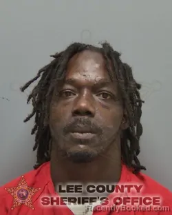 Mugshot of Dontavius James Parson booked in Lee County, Florida on September 24, 2026