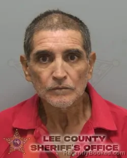 Mugshot of Danny Rodriguez Garcia booked in Lee County, Florida on September 24, 2026