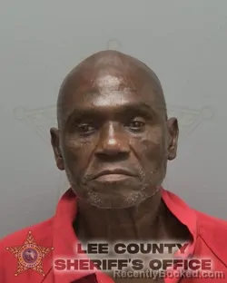 Mugshot of Alfonso Ware booked in Lee County, Florida on September 25, 2026