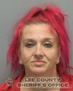 Mugshot of Michelle Lynne Magyar booked in Lee County, Florida on September 25, 2026