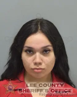 Mugshot of Jocelyn Vizcaino booked in Lee County, Florida on September 25, 2026