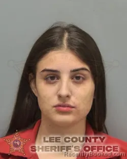 Mugshot of Allison Ann Marie Coram booked in Lee County, Florida on September 25, 2026