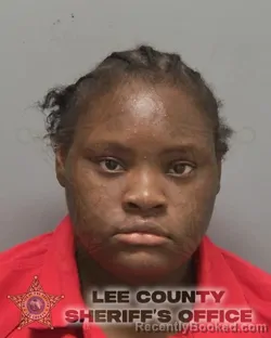 Mugshot of Jaliyah Mckay booked in Lee County, Florida on September 25, 2026
