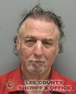 Mugshot of Victor Leonard Greenfield booked in Lee County, Florida on September 25, 2026