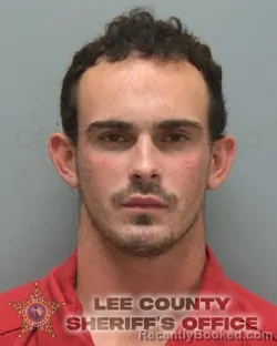 Mugshot of Mason Thomas Jacobsen booked in Lee County, Florida on September 25, 2026